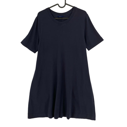 GANT Navy Blue A Line Jersey Dress Size M