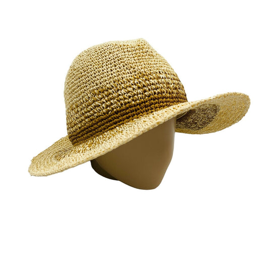 Camel Active Beige Women Summer Straw Hat Cap Size M