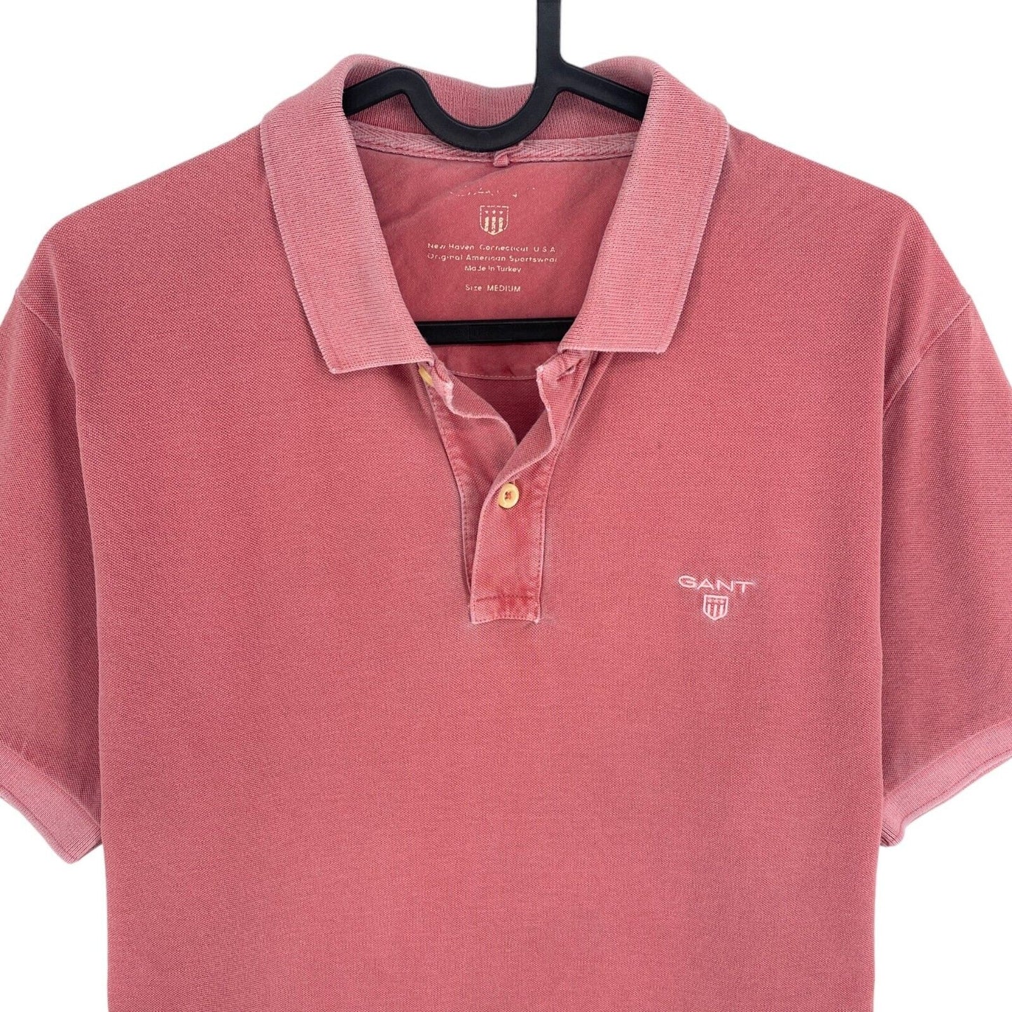 Polo GANT Pink Sun Faded Pique Rugger Taille M