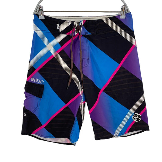 BILLABONG Diamond Purple Swimwear Swimming Trunks Shorts Size EU 32 UK/US 32 W32