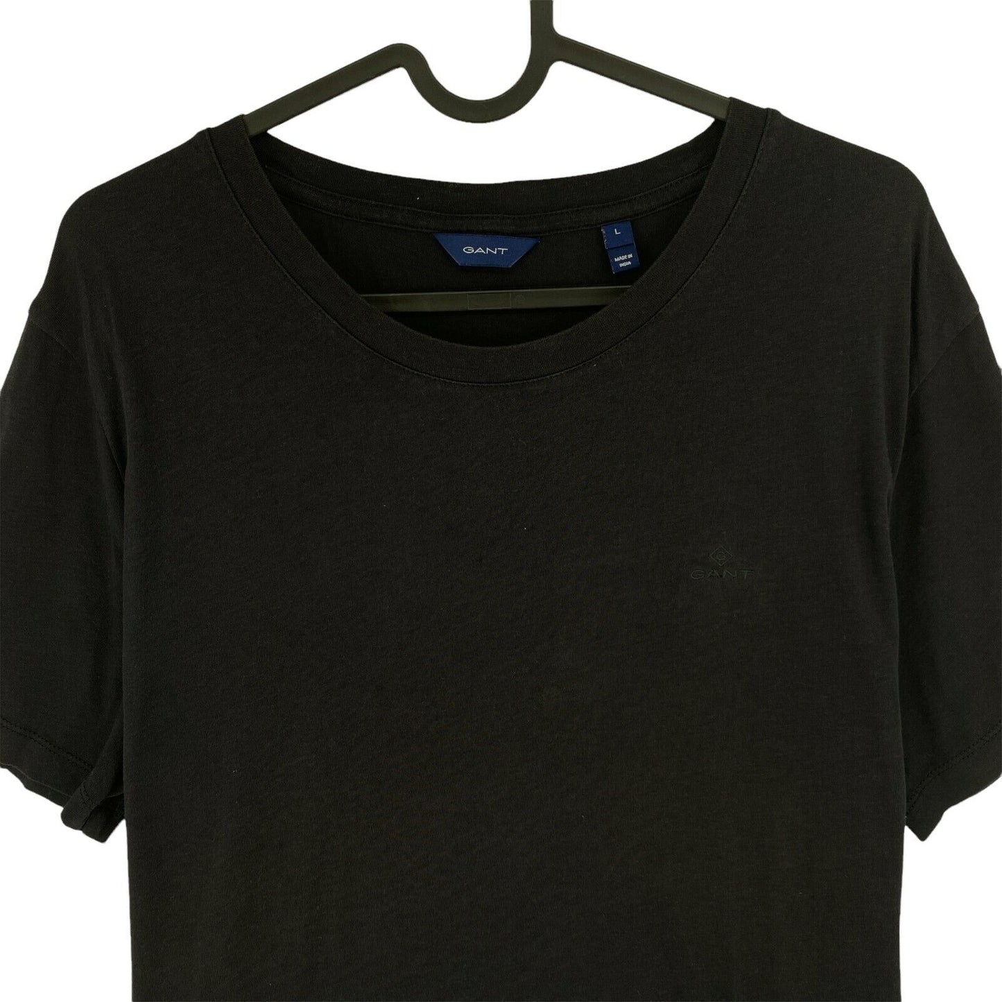 GANT Black Crew Neck T Shirt Size L