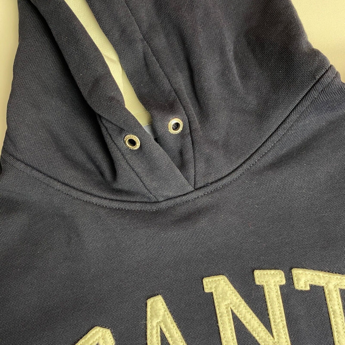 GANT Navy Blue Logo Hoodie Dress Size S