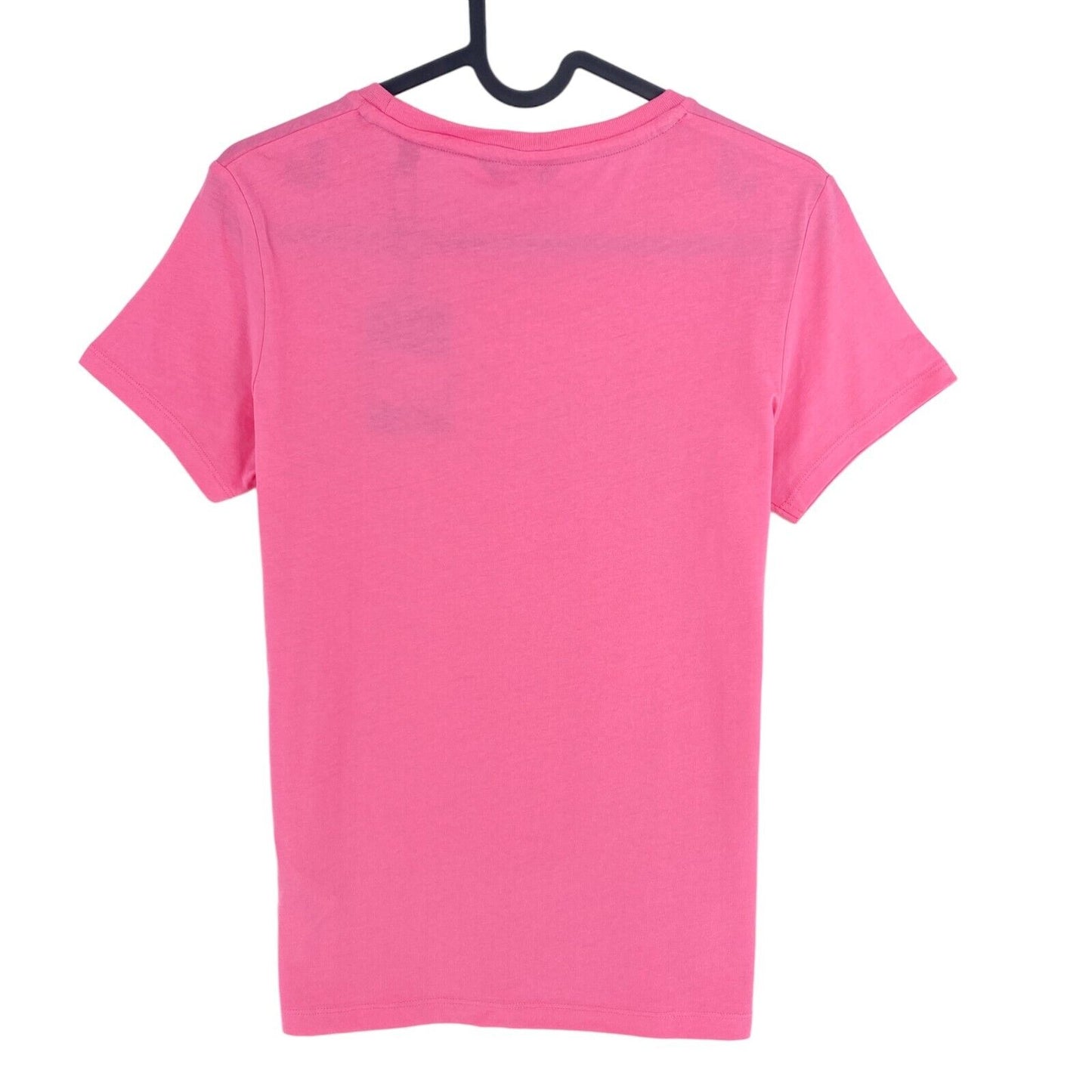 GANT T-shirt à col rond avec logo rose taille XS