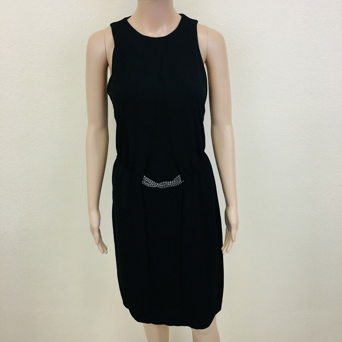 ZARA Black Sleeveless Evening Dress Size M