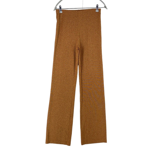 IMPERIAL Women Brown Regular Bootcut Fit Trousers Size M W26 Made In Italy