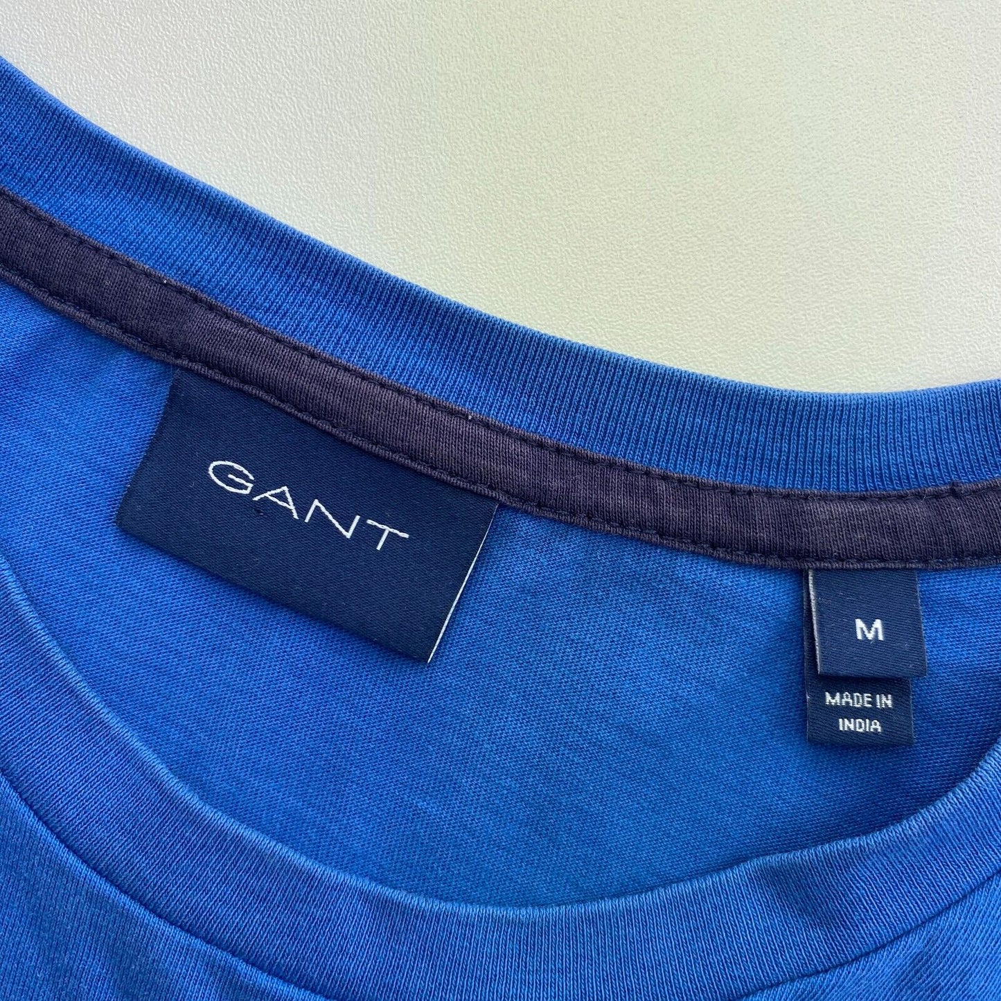 GANT Blaues Archive Shield Rundhals-T-Shirt Größe M