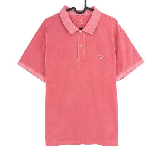 GANT Polo Pique Ruger blanchi au soleil rose taille XL