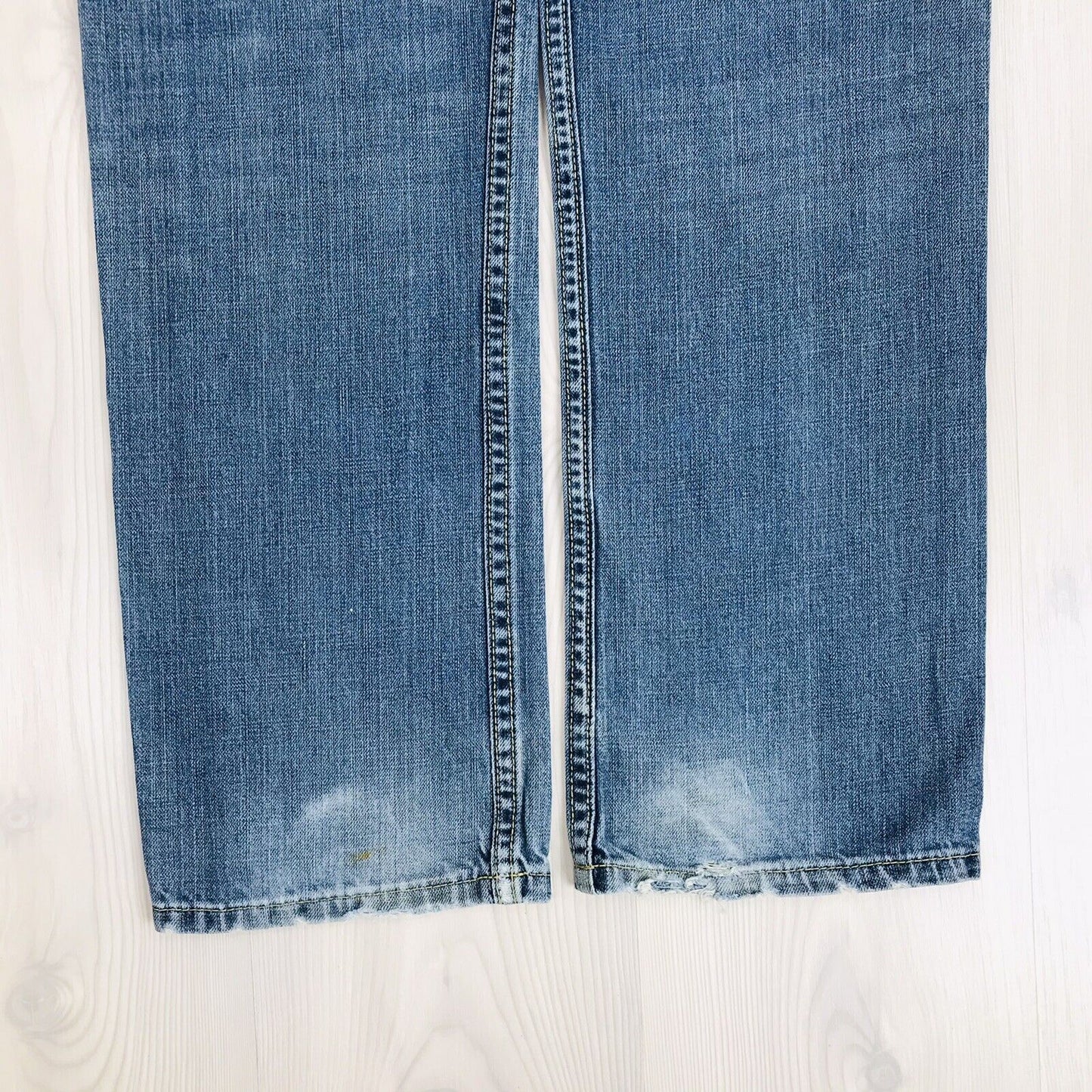 Vintage Levi's 514 Boys Blue Straight Fit Jeans 18 Reg / W29 L29