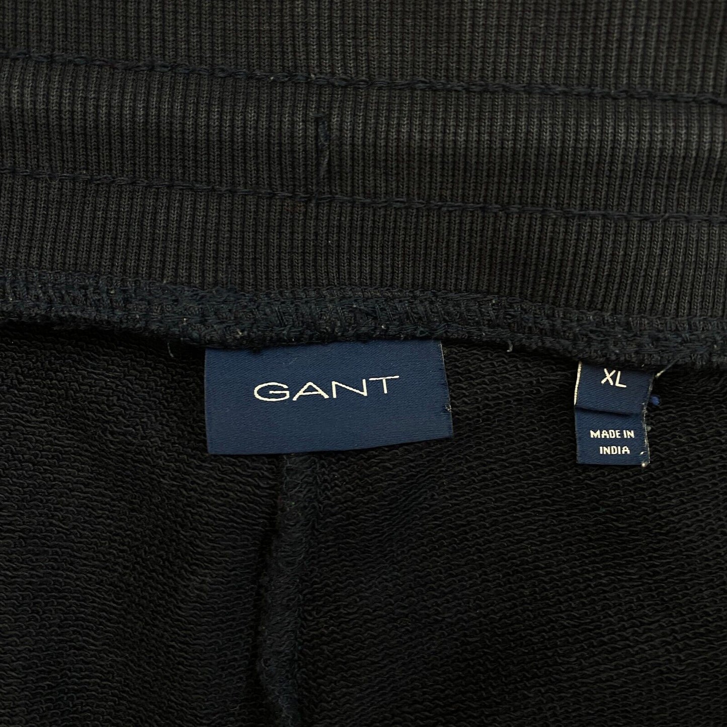 GANT Navy Blue Tonal Archive Shield Sweatpants Trousers Size XL