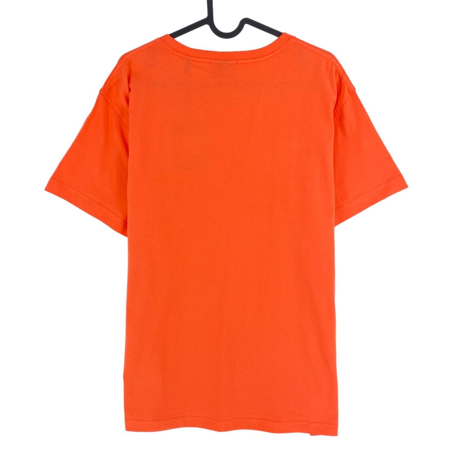 GANT Pink Orange Original Regular Fit T-Shirt mit Rundhalsausschnitt, Größe XL