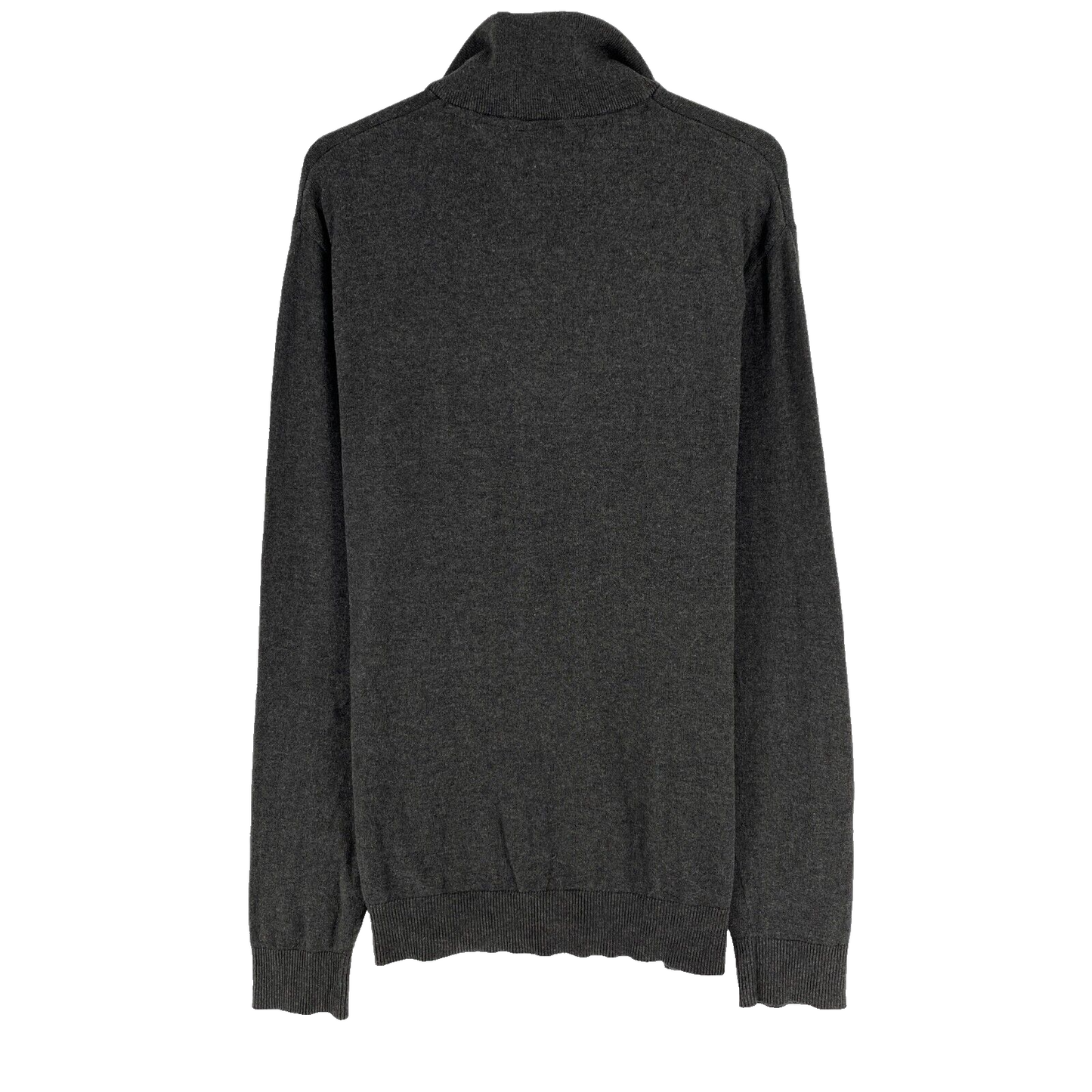 JACK&amp;JONES Gris Tricot Demi Zip Pull Pull Pull Taille L