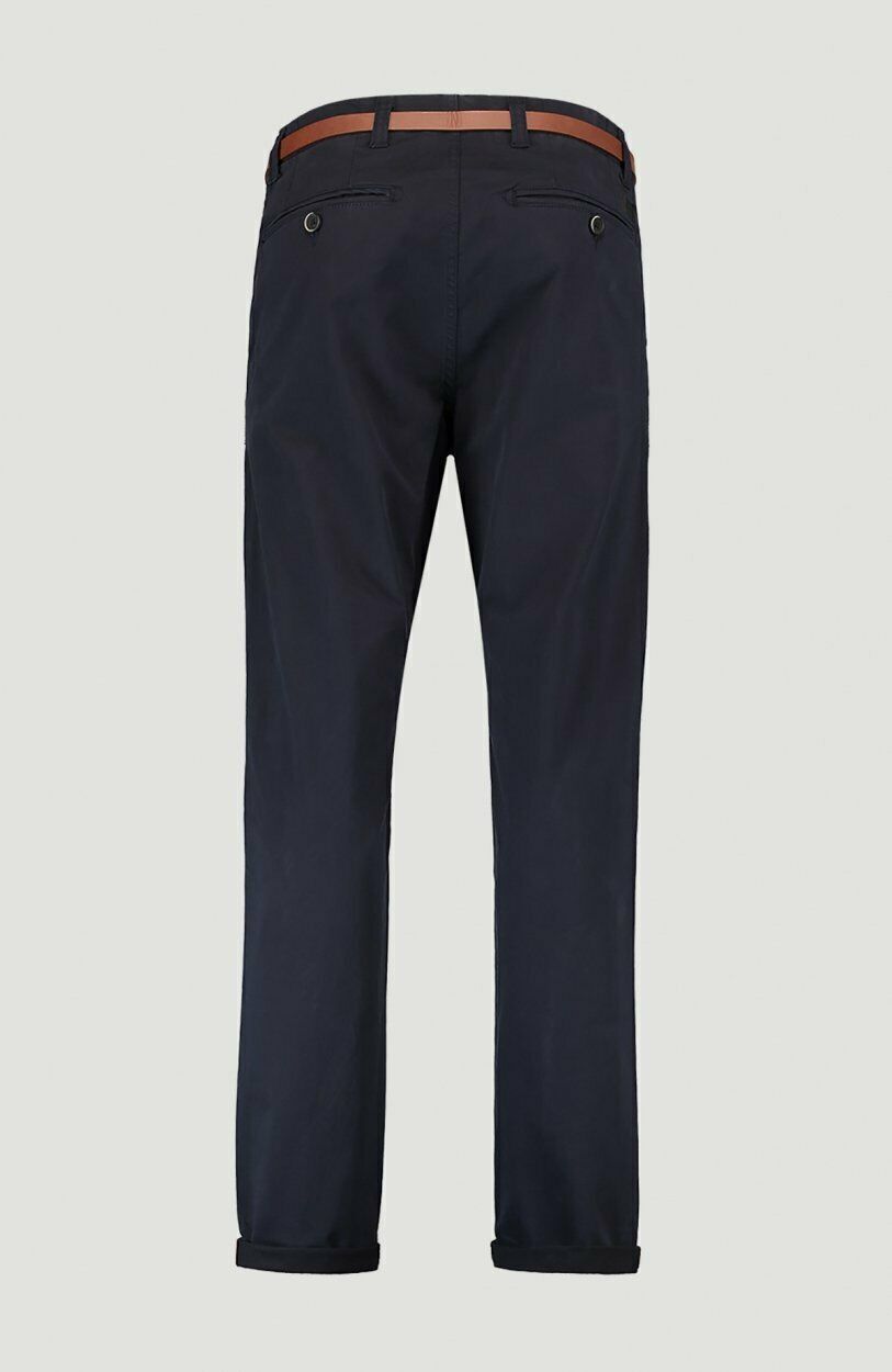 RRP €89 O'NEILL Chino Pants Trousers With Belt Dark Blue Size W28