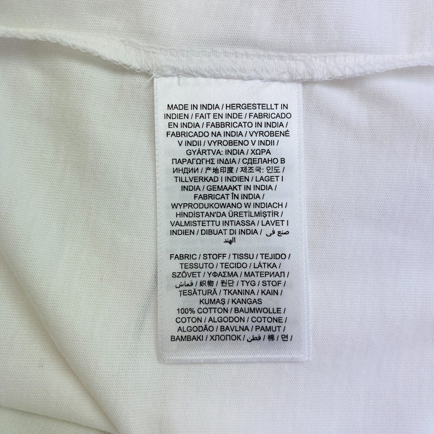 GANT White Original Crew Neck T Shirt Size XL