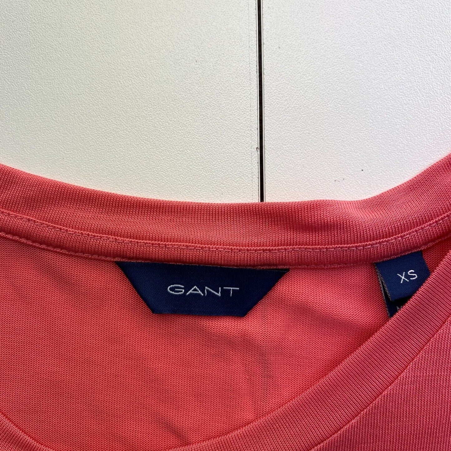 GANT Women Pink Light Weight Crew Neck Short Sleeves T Shirt Size XS