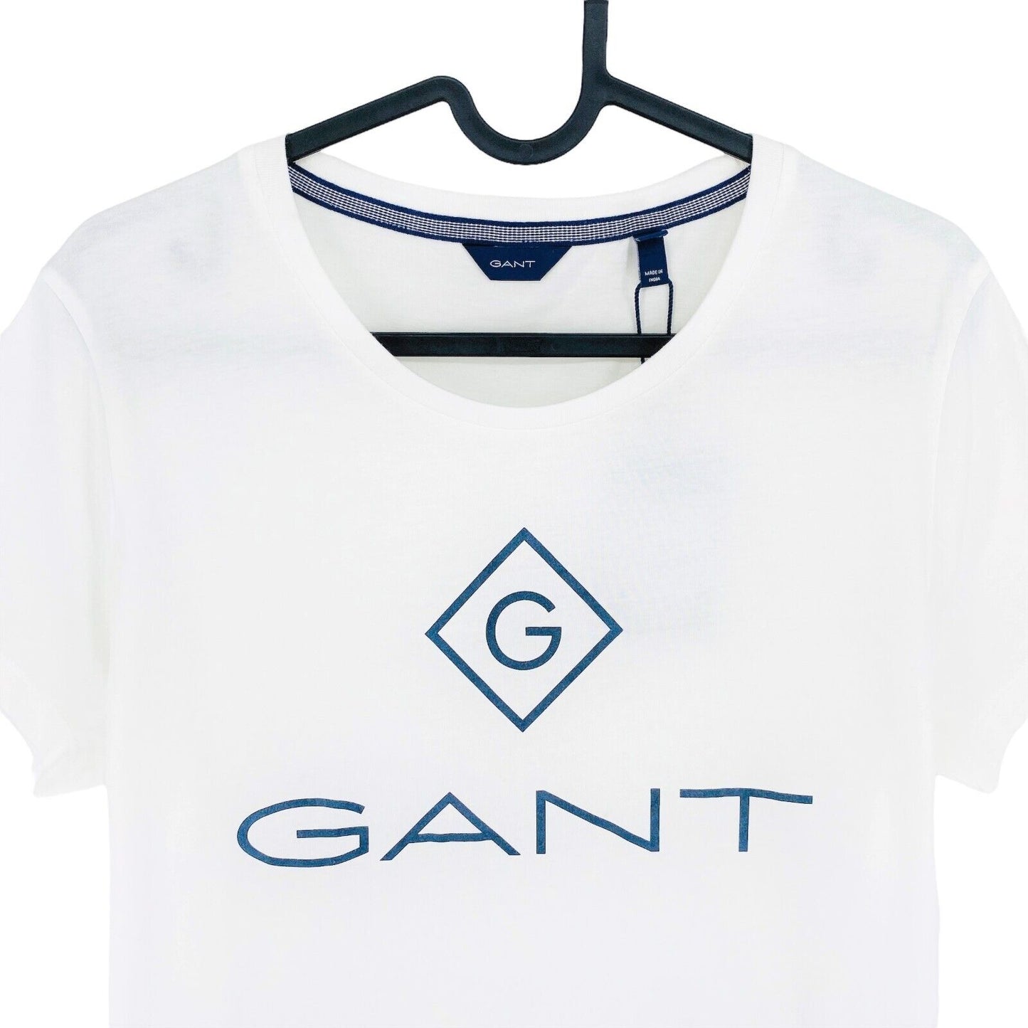 GANT White Lock Up Crew Neck T Shirt Size XL