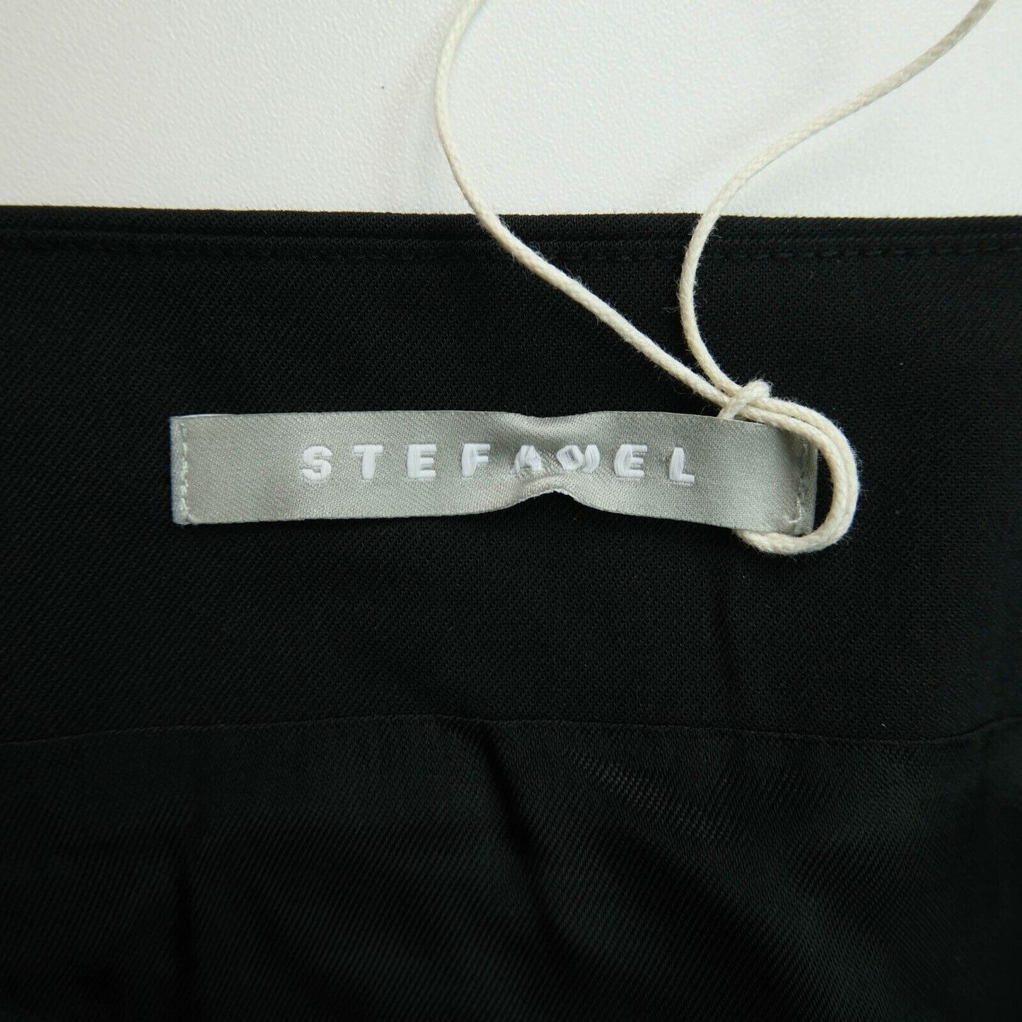 STEFANEL Black Stretch Skirt Size EU 38 UK 10 US 8