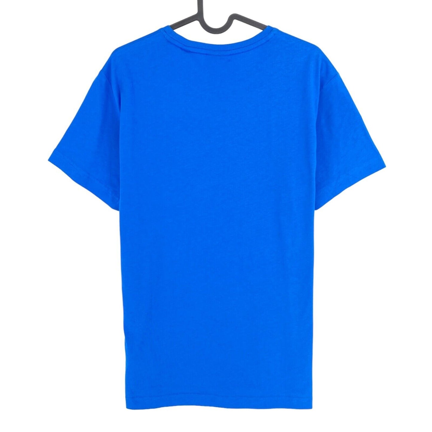 GANT T-Shirt mit Rundhalsausschnitt und Logo, Blau, Größe M