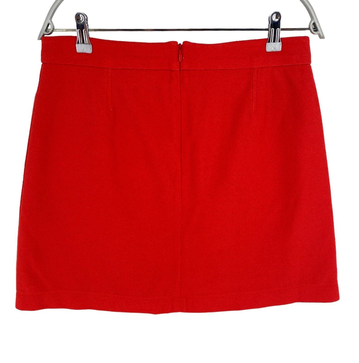 GANT Women Red Tech Prep Jersey Pique Skirt Size EU 40 UK 12 US 10