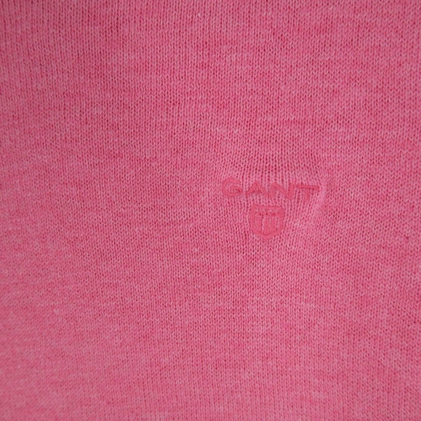 GANT Pull en coton à col rond rose Taille S