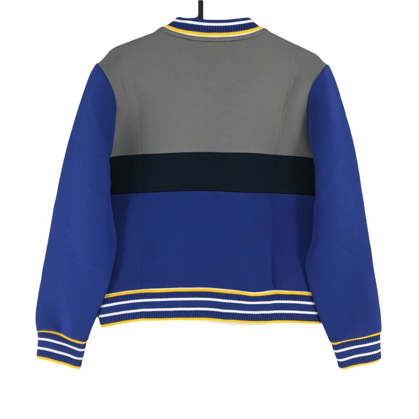 TOMMY HILFIGER COLLECTION Blue Crew Neck Cropped Sweater Jumper Size XS