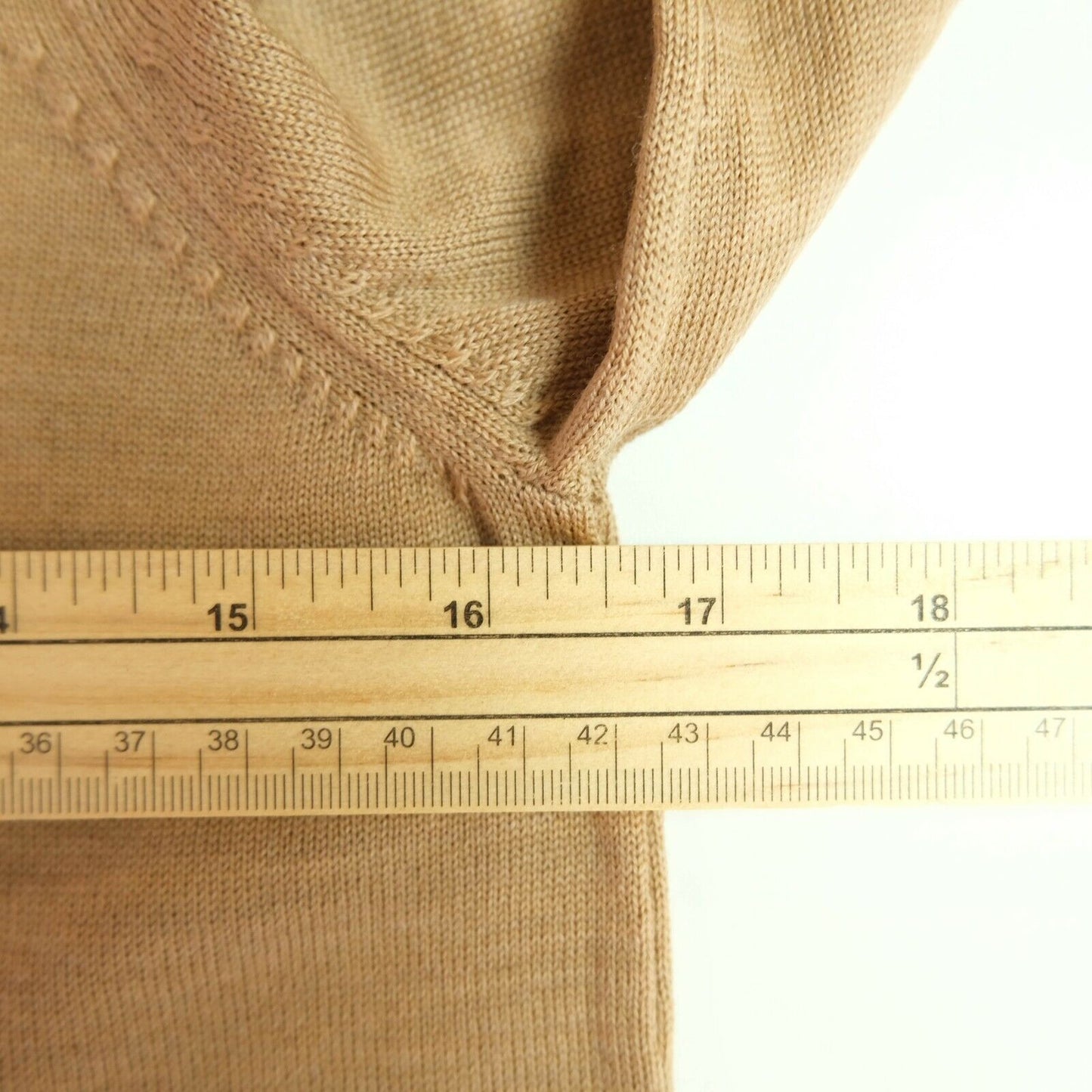 GANT Pull marron à col roulé 100 % laine Taille XS