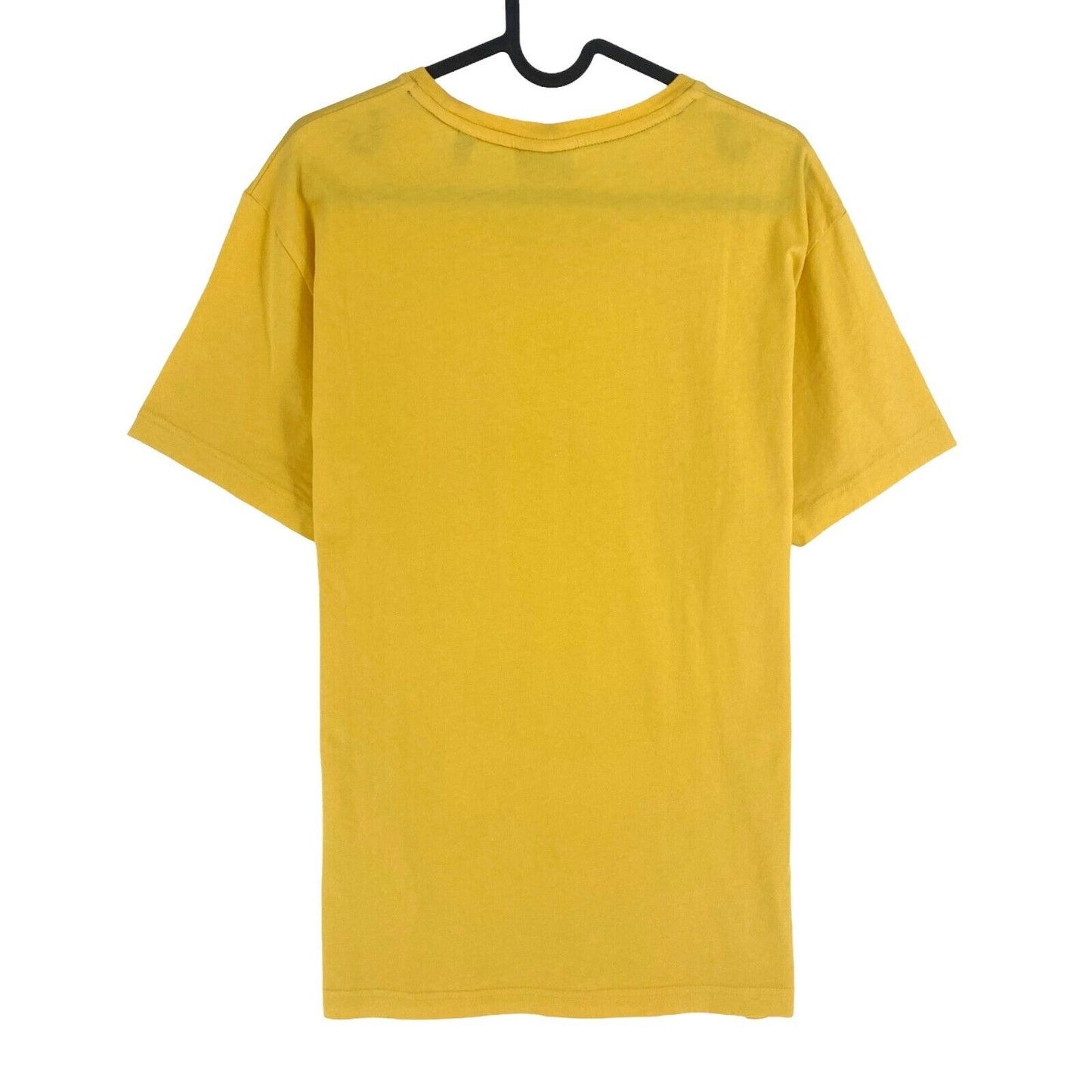 GANT Men Yellow Logo Crew Neck Short Sleeve T Shirt Size L