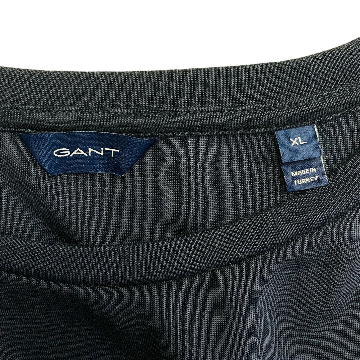 GANT Bleu Marine Taille Noeud Ras Du Cou Top Taille XL