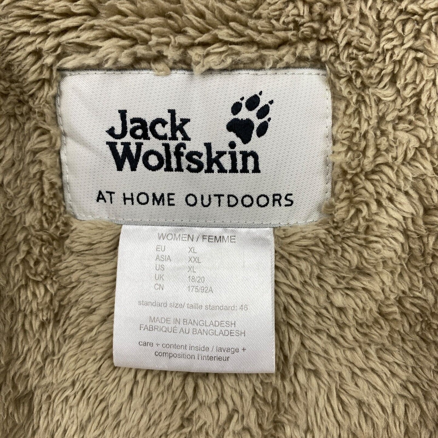 Jack Wolfskin Texapore Navy Blue Parka Jacket Coat Size XL