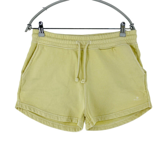 GANT Women Yellow Relaxed Fit Sweat Shorts Size S