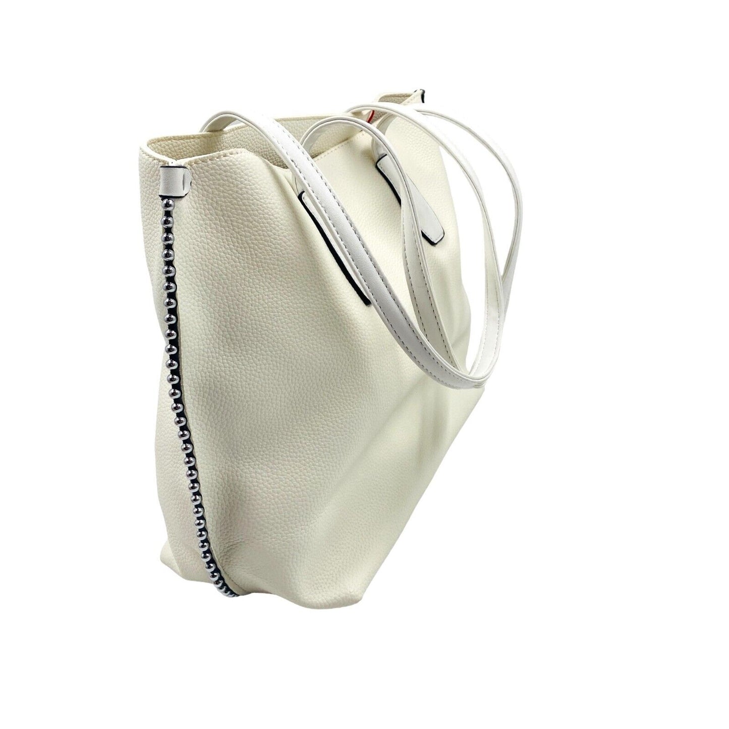 Sac à main Pierre Cardin en simili cuir blanc