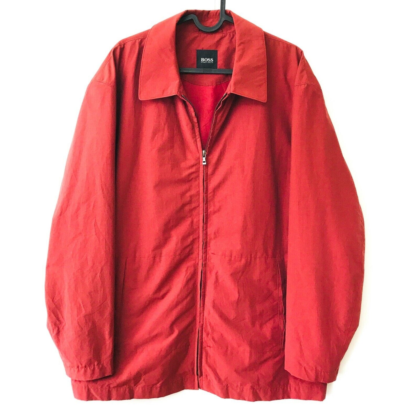 HUGO BOSS Cardy Red Jacket Coat Size EUR 54 US UK 44