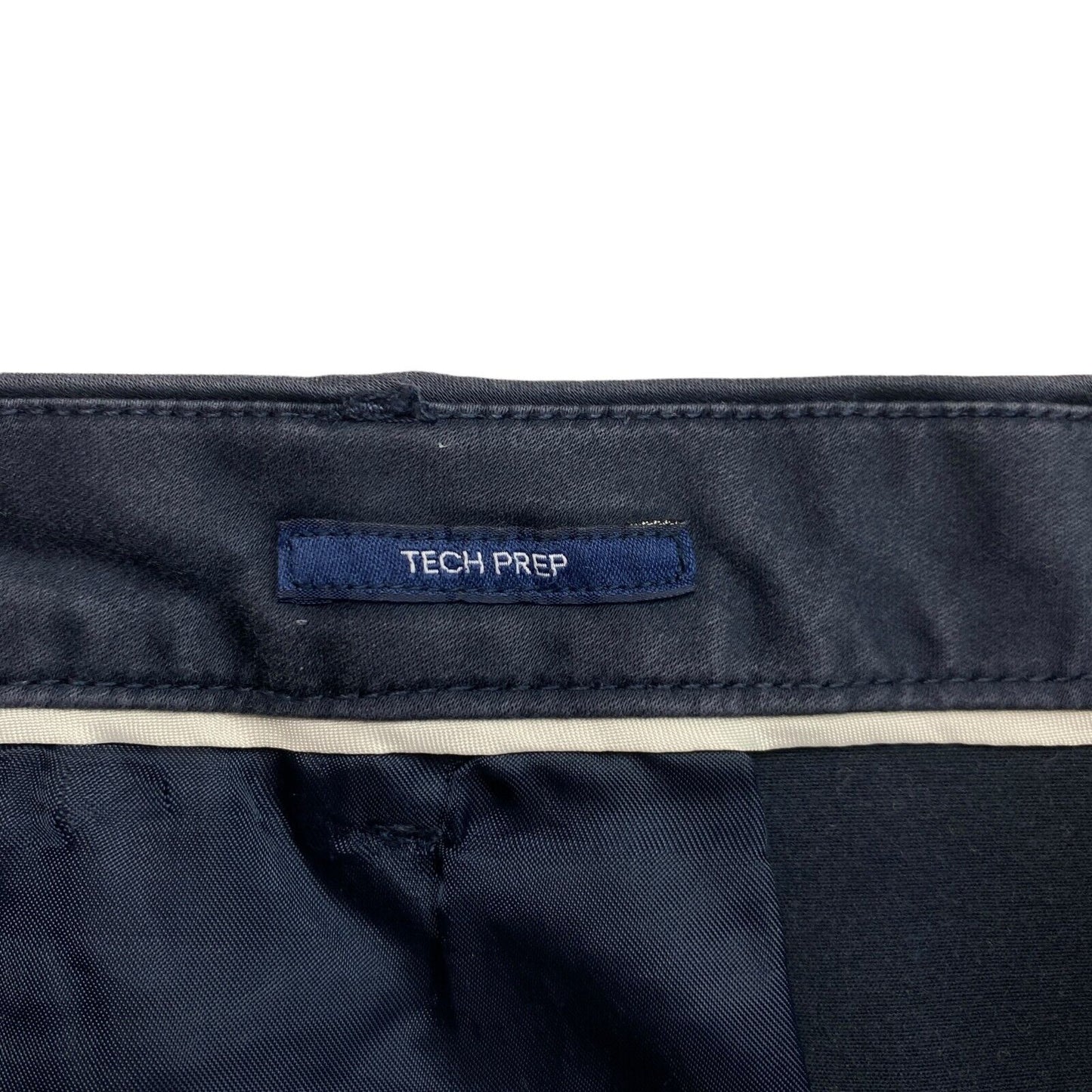 GANT Navy Blue Tech Prep Chino Pants Trousers Size EU 42 UK 16 US 12