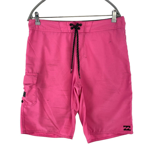 BILLABONG Pink Swimwear Swimming Trunks Shorts Size W32