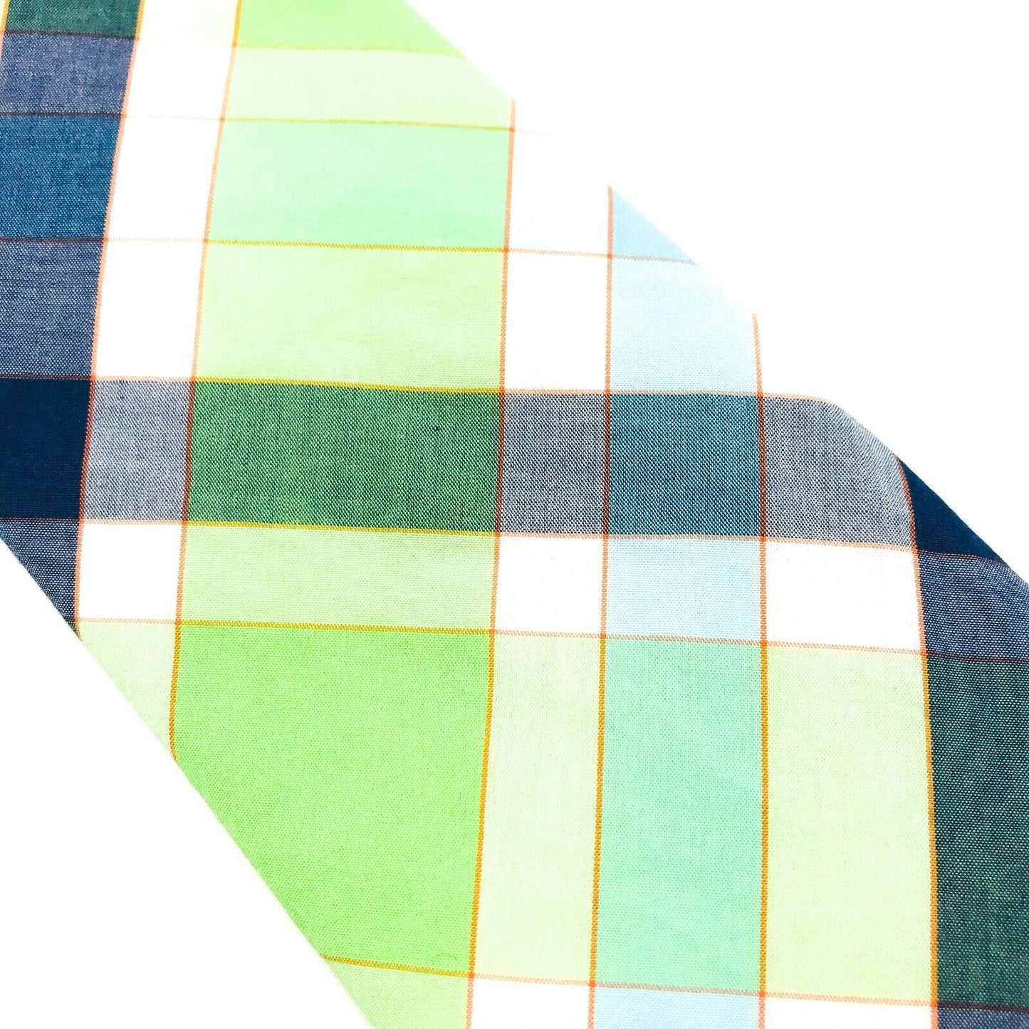 GANT Green Colourful 100% Cotton Tie Made In Italy