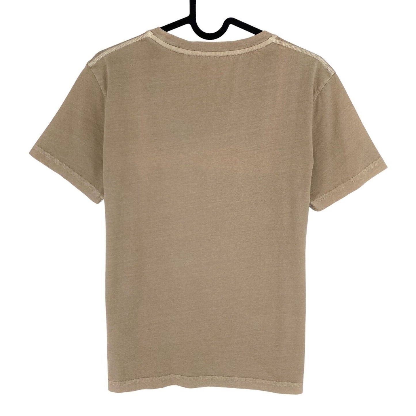 GANT T-shirt à col rond délavé au soleil marron taille XS