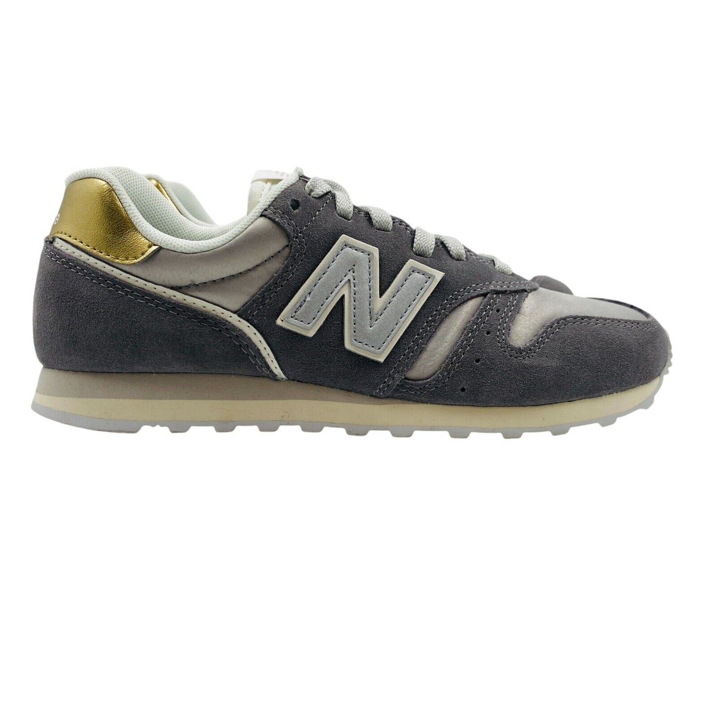 New Balance Women Grey Suede Leather Shoes Sneakers EUR 39 UK 6 US 8