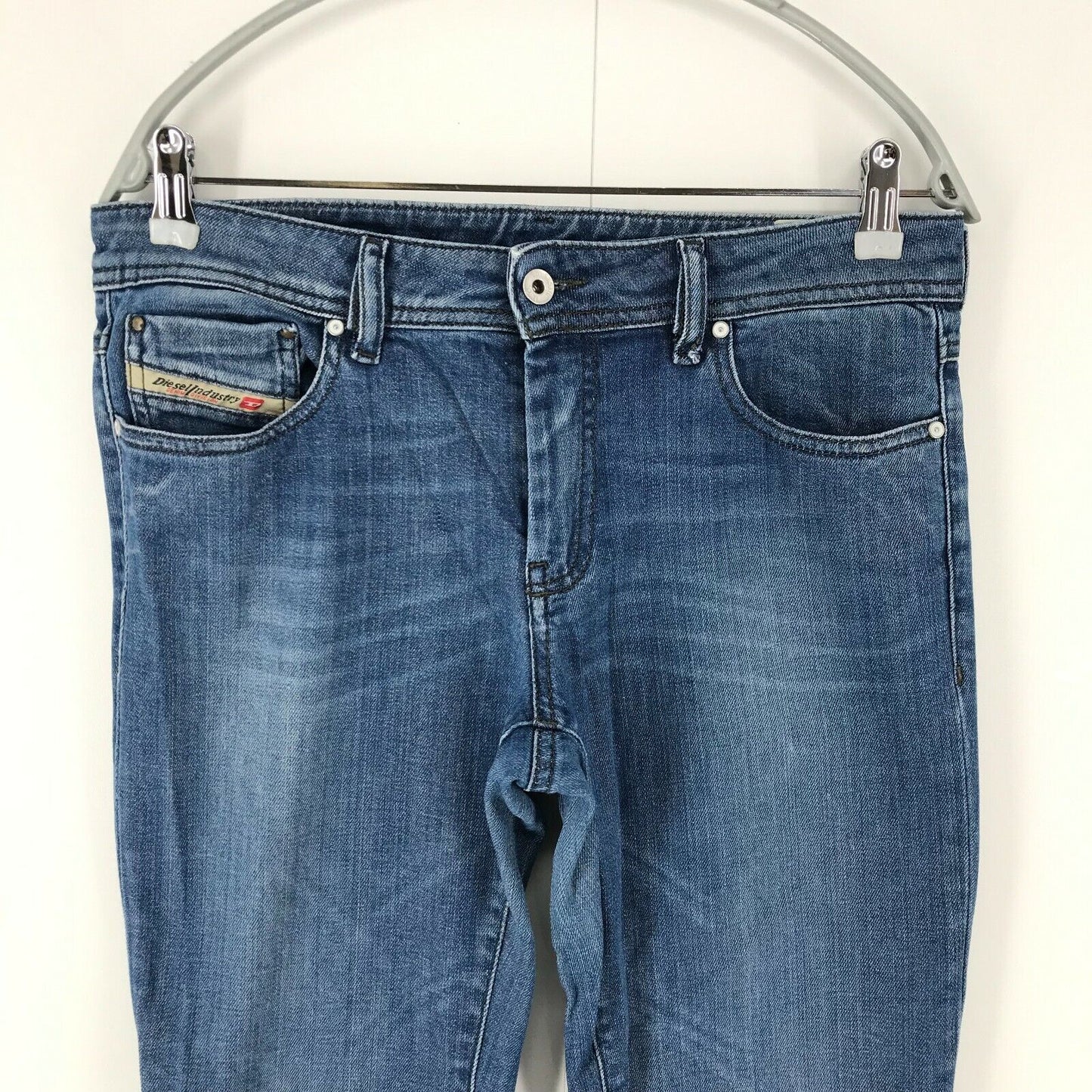 Diesel RONHY Damen-Jeans, Slim Fit, Blau, Stretch, W32 L32