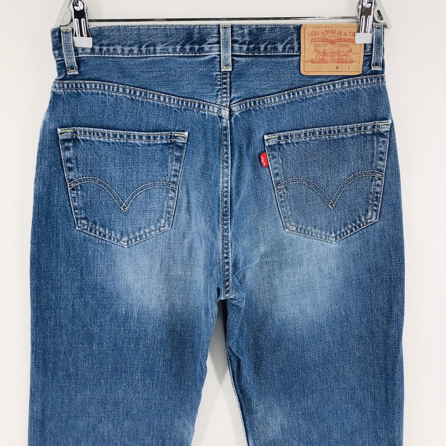 Vintage Levi‘s 569 Blue Loose Straight Fit Jeans Size W31 L32