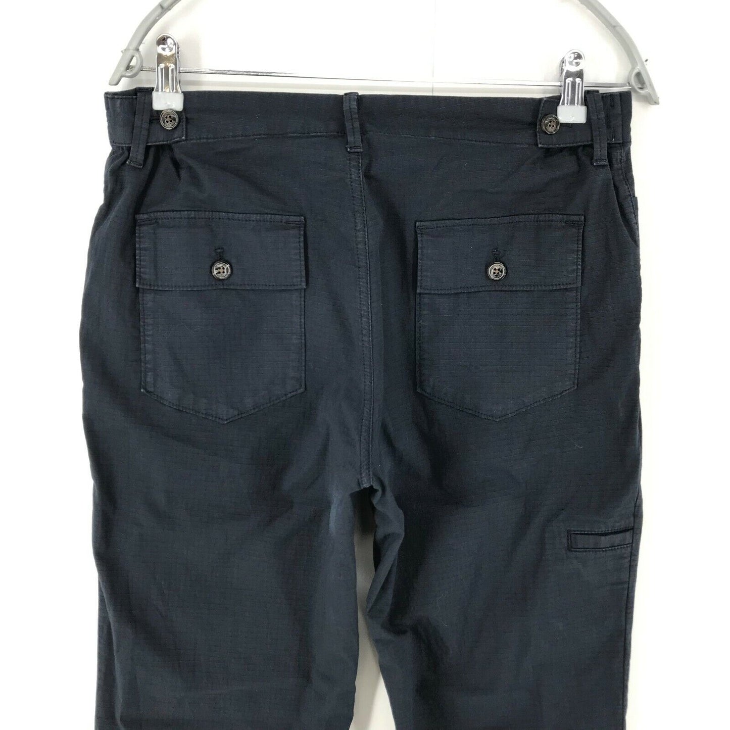 Pantalon Tommy Hilfiger bleu marine coupe régulière taille W32 L32