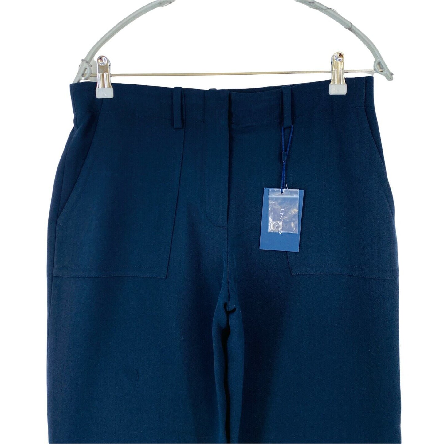 GANT Pantalon court coupe décontractée bleu marine pour femme Taille EUR 38 UK 10 US 8 W31