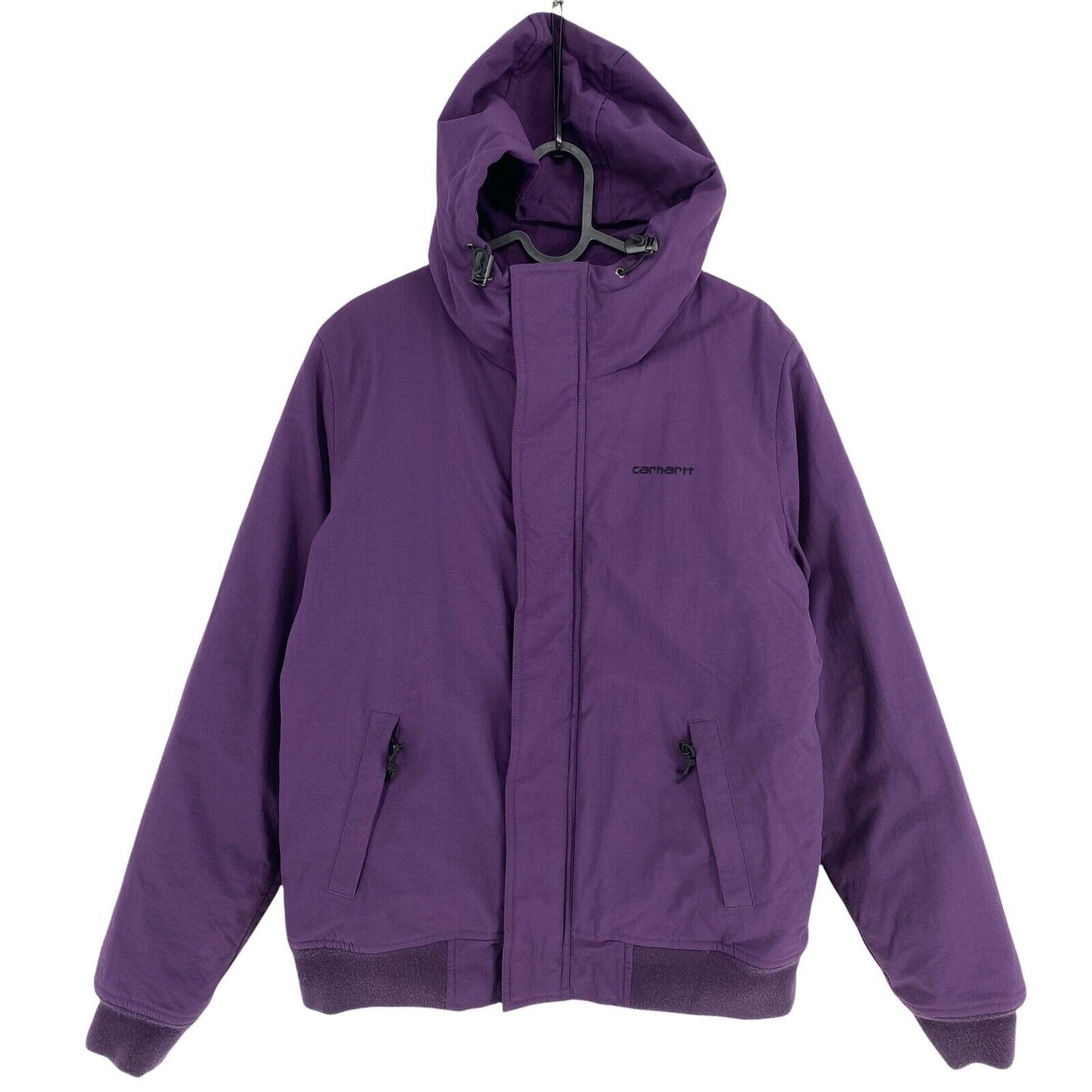 CARHARTT Purple Hooded Padded Jacket Coat Size M