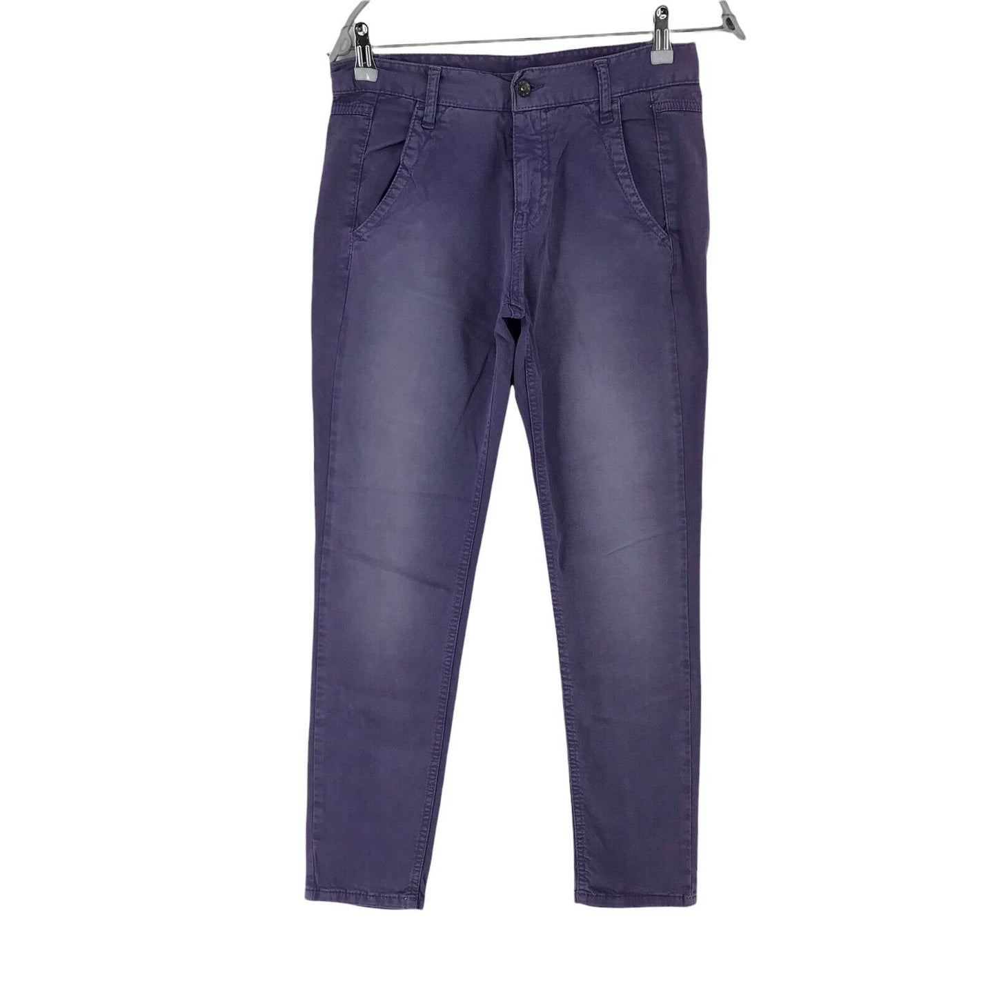 UNITED COLORS OF BENETTON Women Purple Boyfriend Fit Jeans Size EU 38 W28