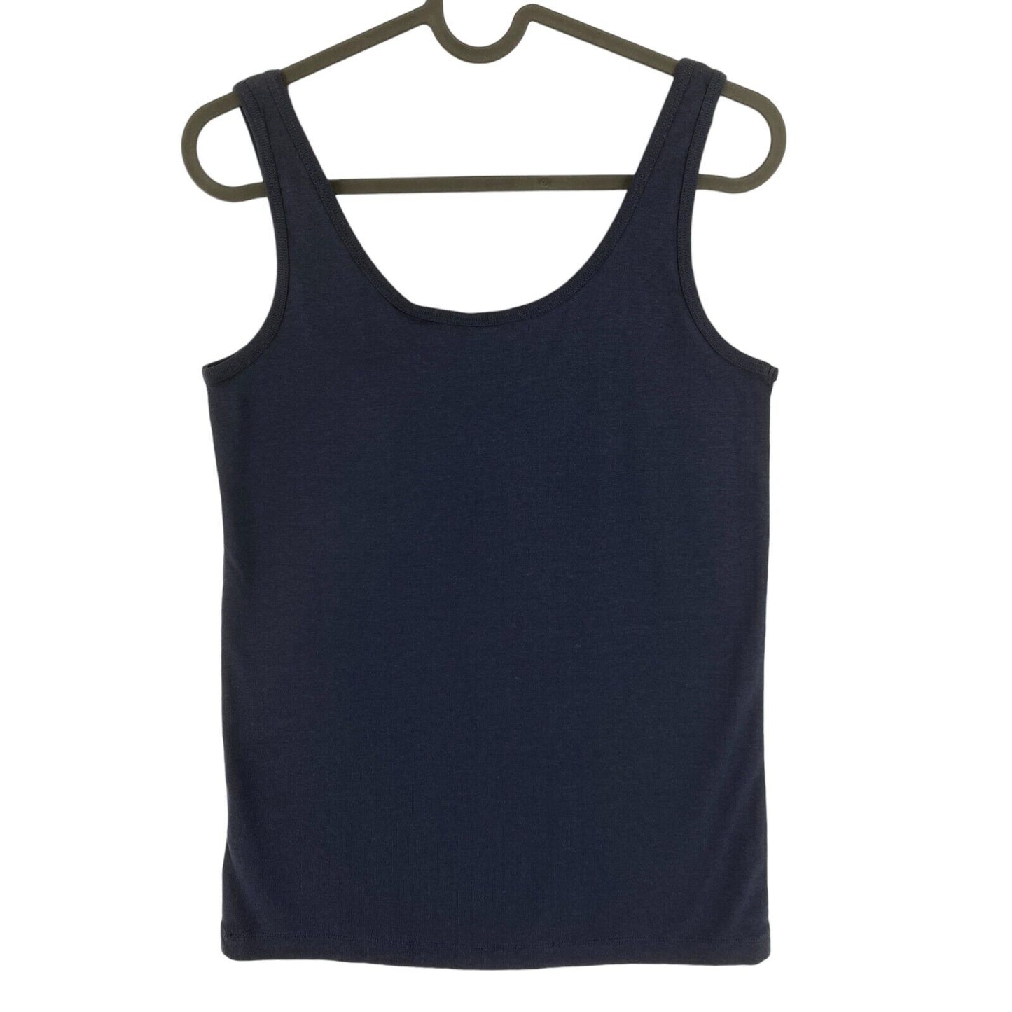 GANT Tanktop, Marineblau, 1x1 Rippe, Größe M