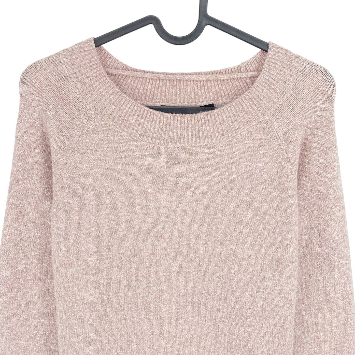 VERO MODA Womens Dusty Pink Crew Neck Long Sweater Jumper Size M