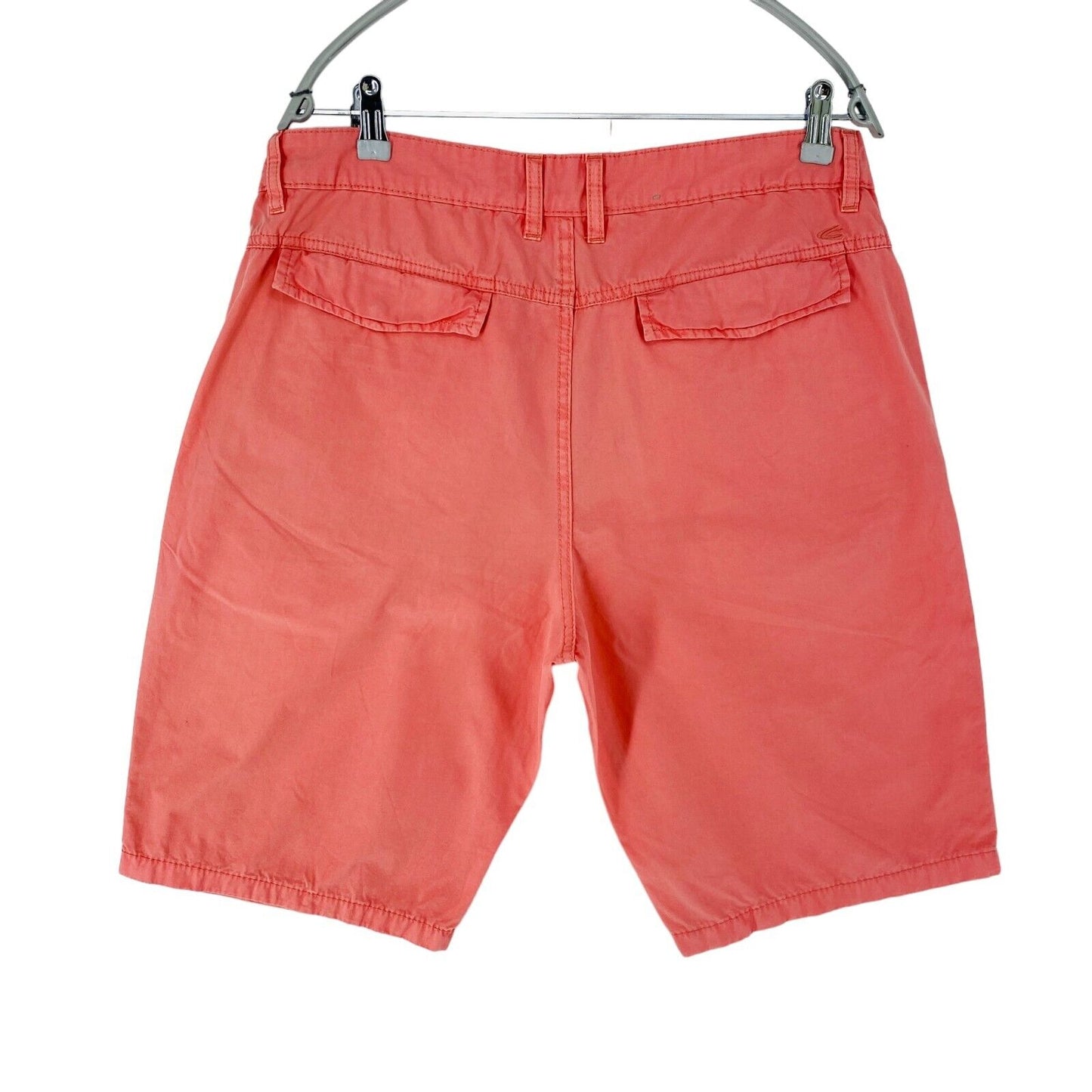 CAMEL ACTIVE Mens Pink Regular Fit Chino Shorts Size W35