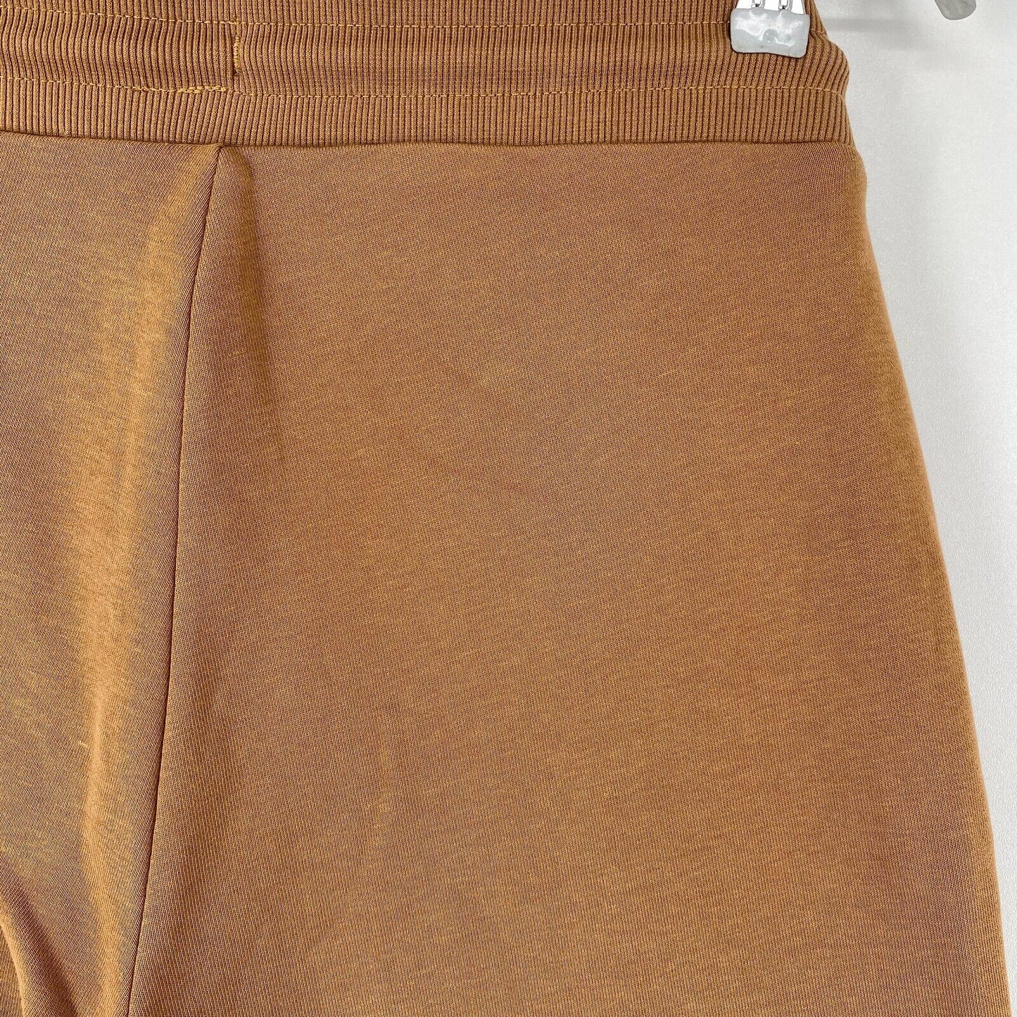 GANT Women Brown Regular Fit Cuffed Sweatpants Trousers Size L