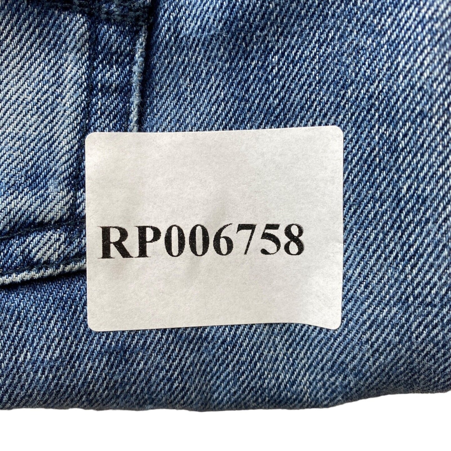 Replay NEWDOC Blue Regular Straight Fit Distressed Jeans W30 L32