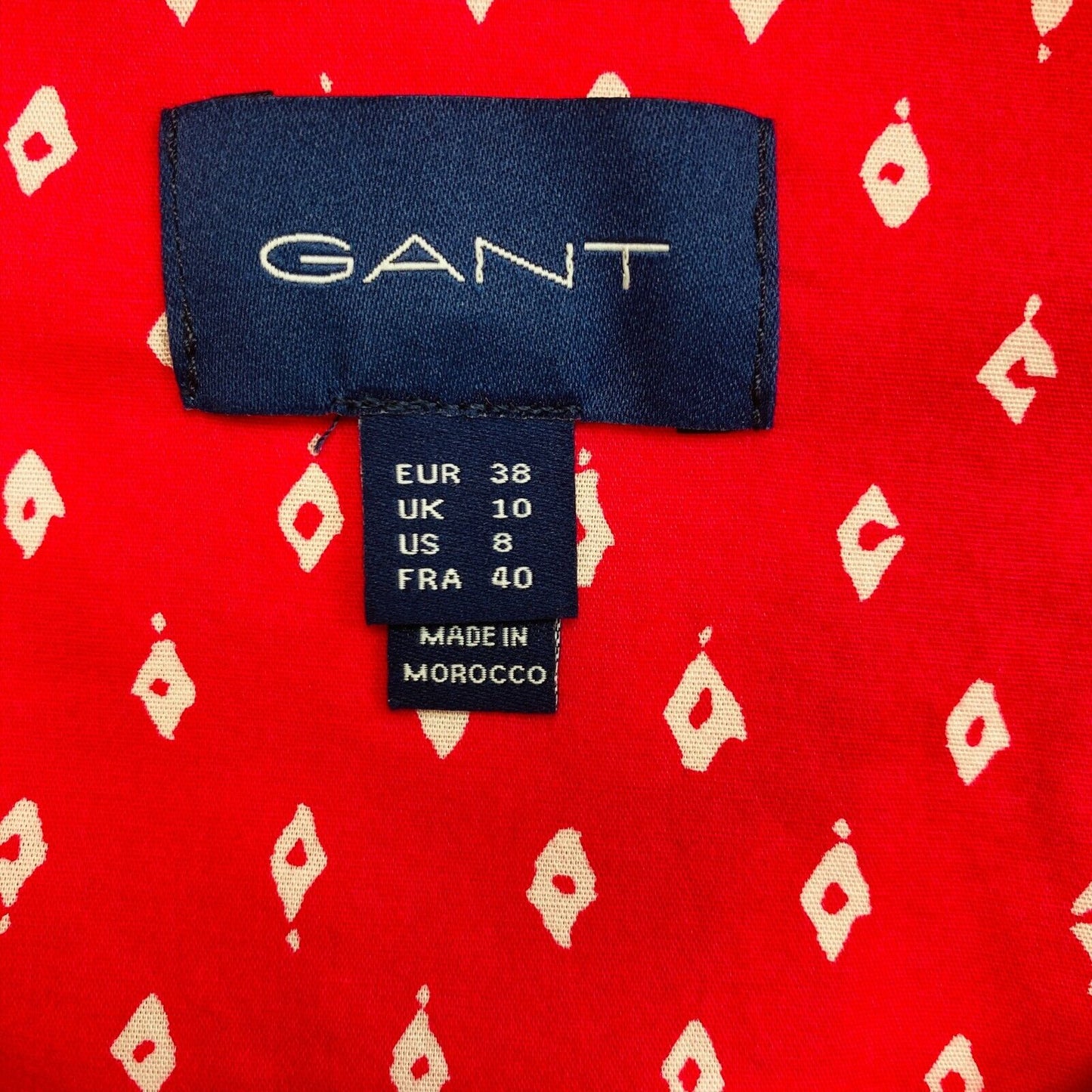 GANT Pink Desert Jewel Stretch Shirt Size EU 38 UK 10 US 8