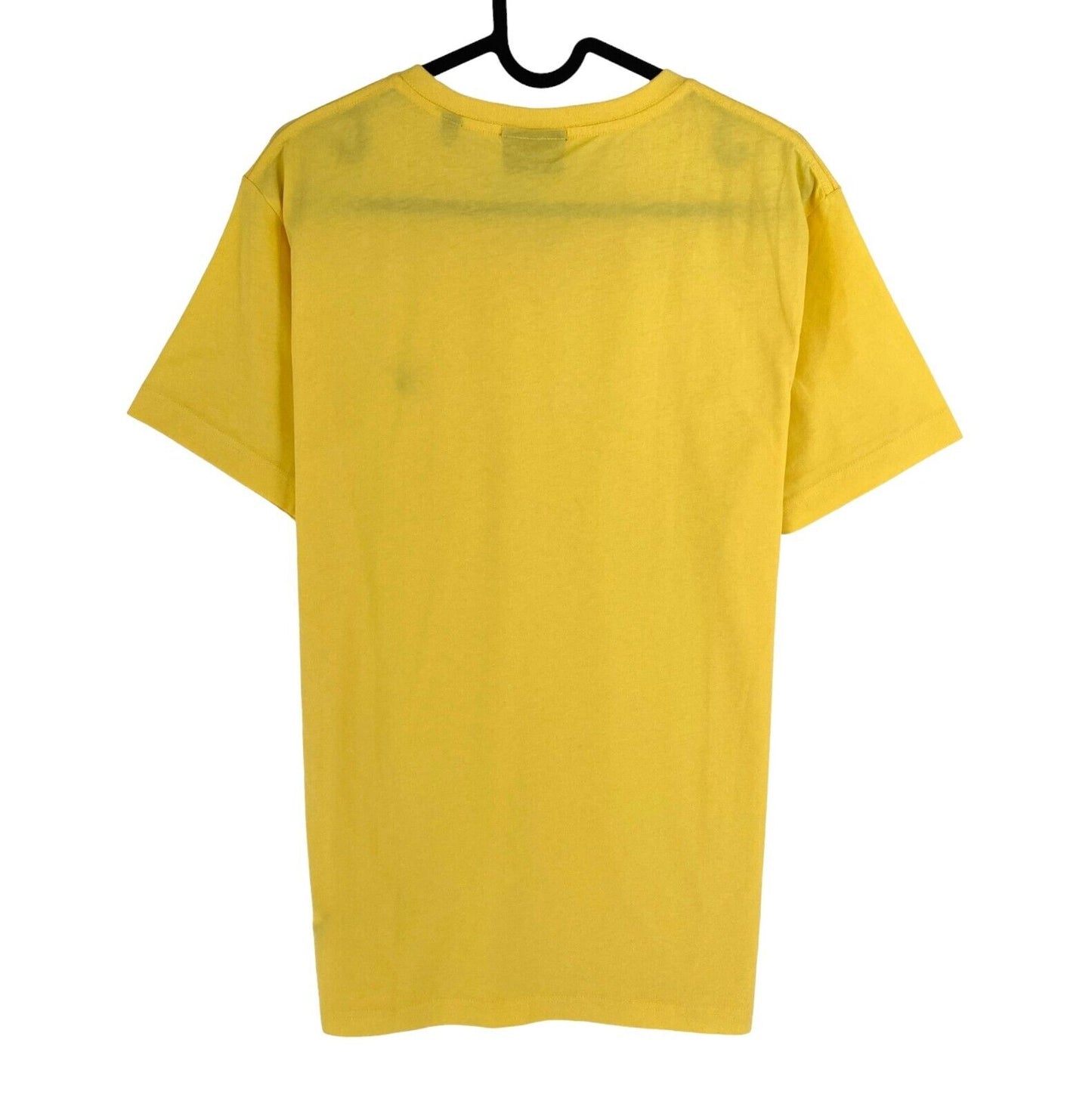 GANT Men Yellow Original Slim Fit V Neck Short Sleeves T-Shirt Size M