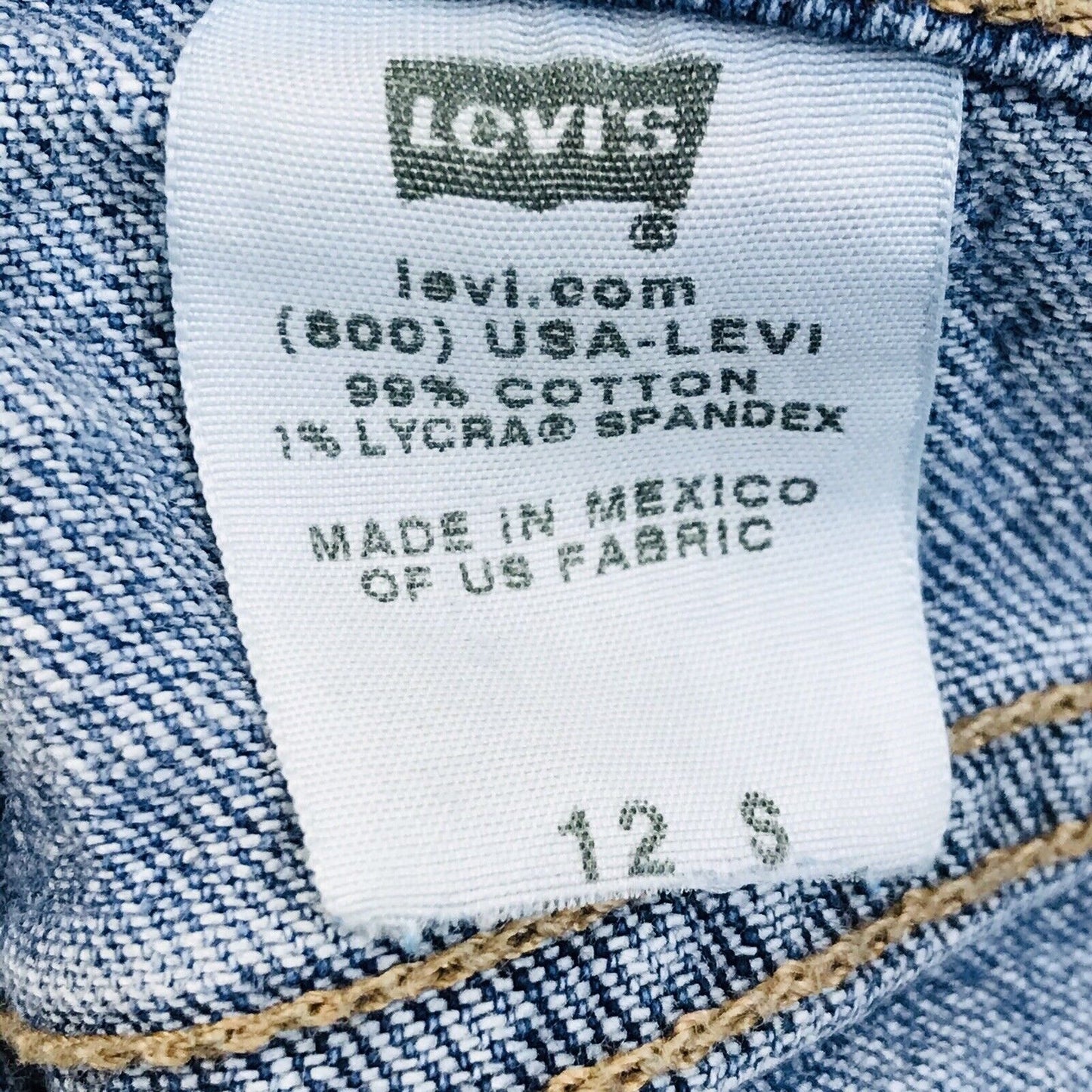 Vintage Levi's 515 Women Blue Regular Bootcut Fit Moms Jeans Size 12 S / W30 L28